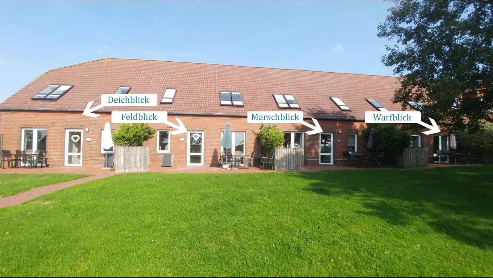 Dreschdiele - Landlust Osterwarf Norddeich  Eksteriør billede